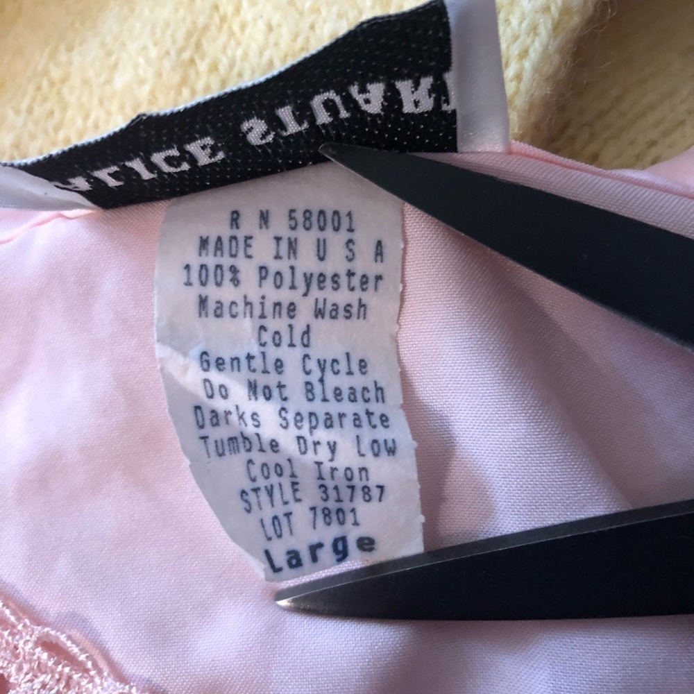 Vintage Pink Shell by Alice Stuart Size Large - Picture 6 of 7